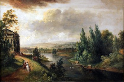 Castello di Schönbusch vicino ad Aschaffenburg da Christian Georg Schutz
